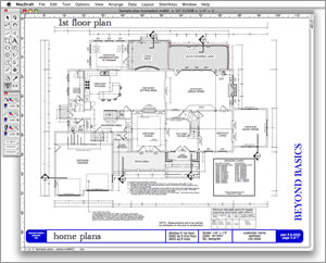 MacDraft Professional screen shot