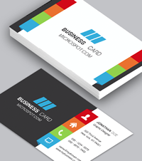 Color Tabs Business Card
