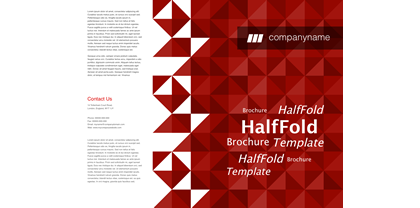 Red-Pattern-Half-Fold-Brochure-Template-Front