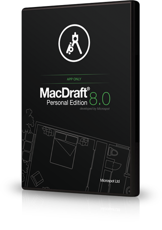 MacDraft PE App Only Box
