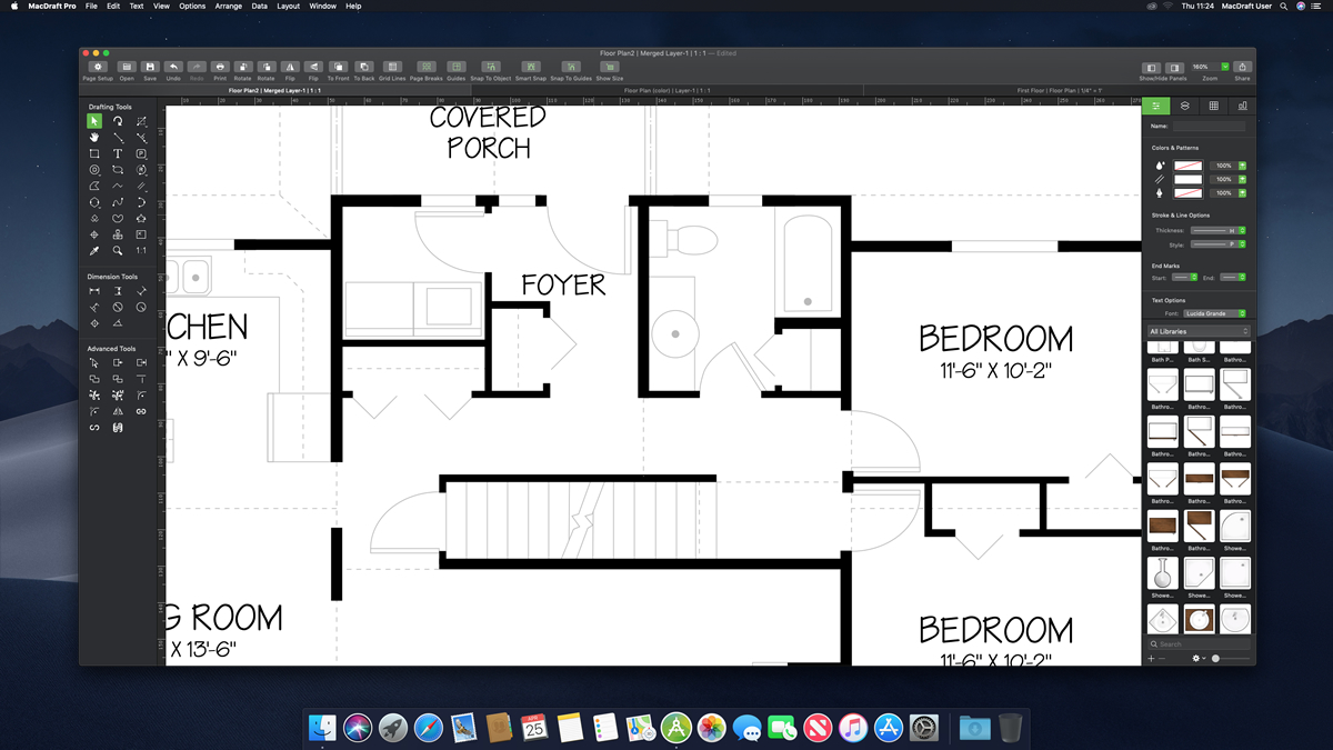 MacDraft Professional | Powerful 2D CAD, drafting, technical