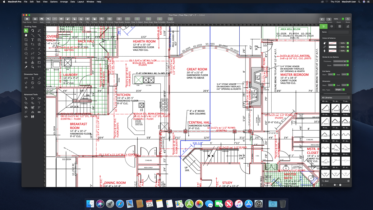 furniture library autocad for mac