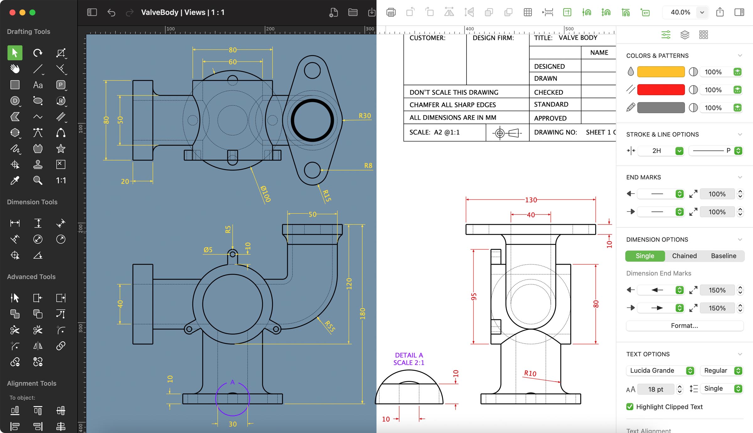 MacDraft Screen