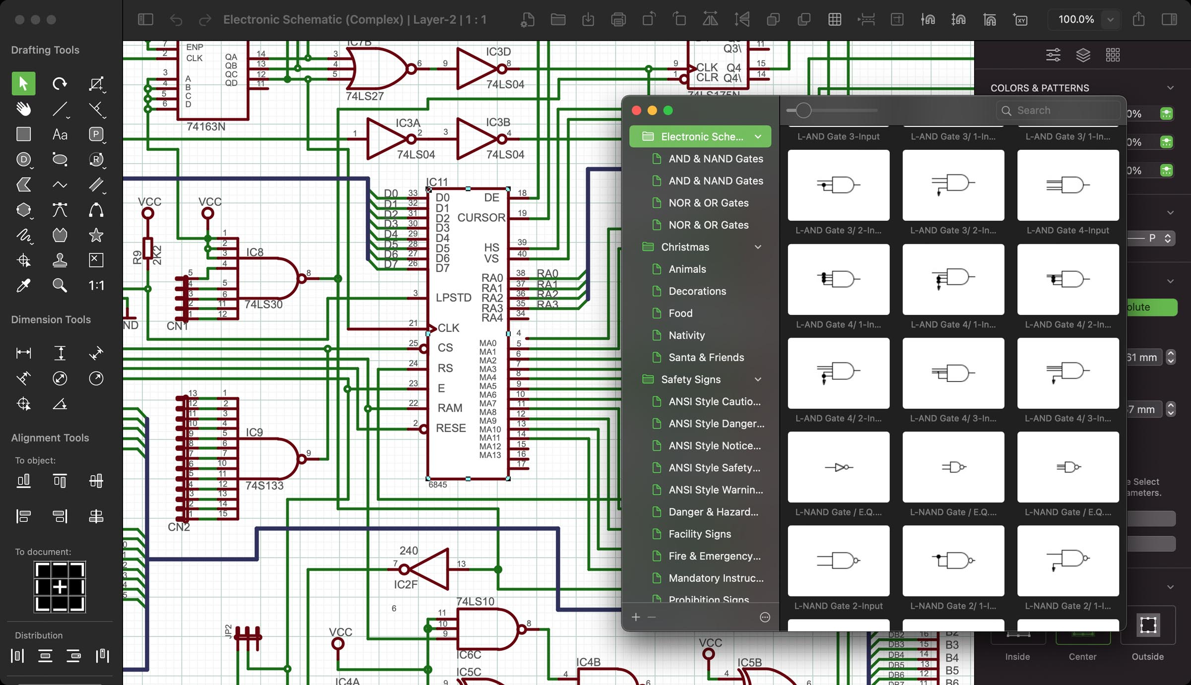 MacDraft Circuit Diagram