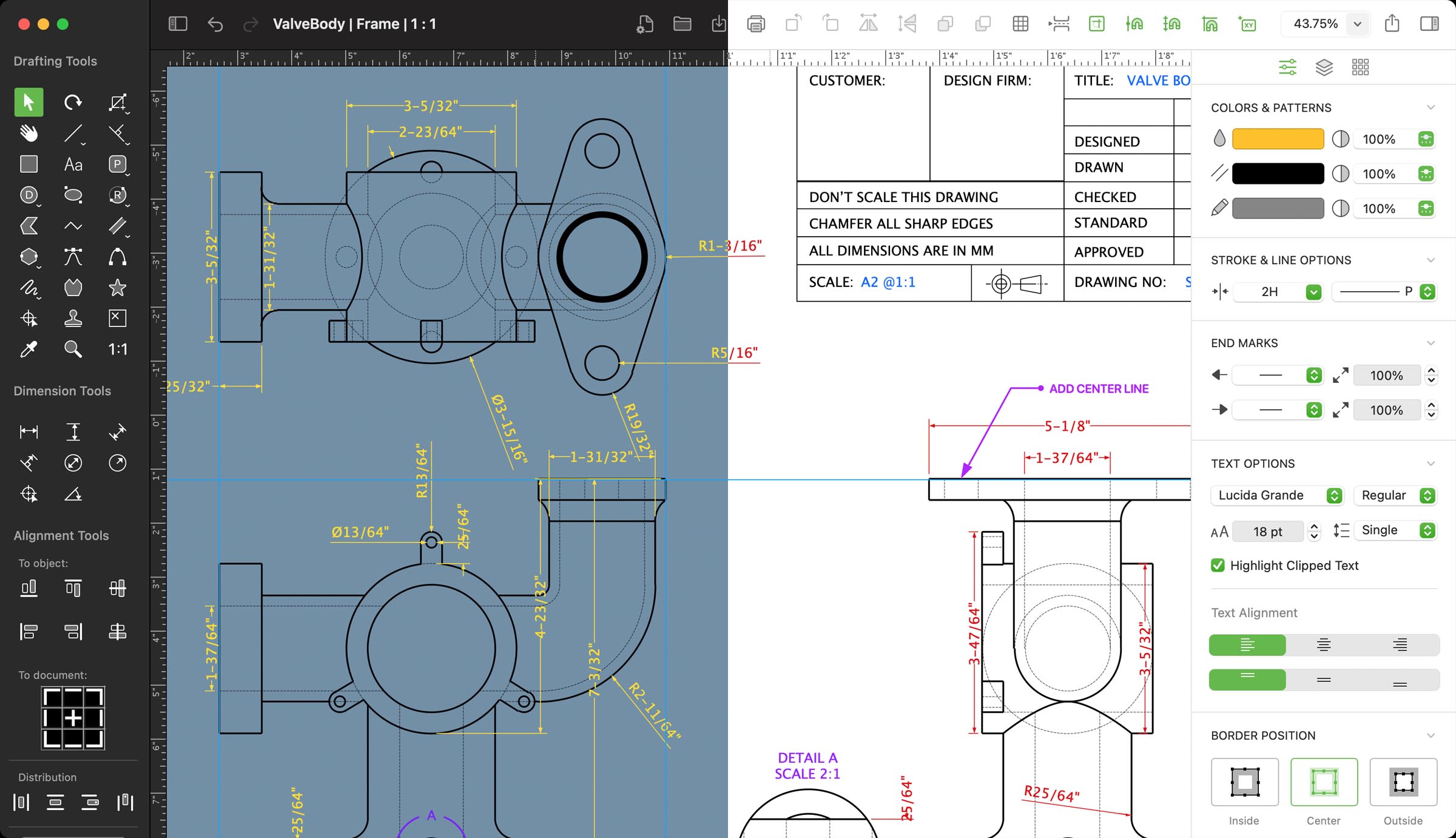 MacDraft Screen