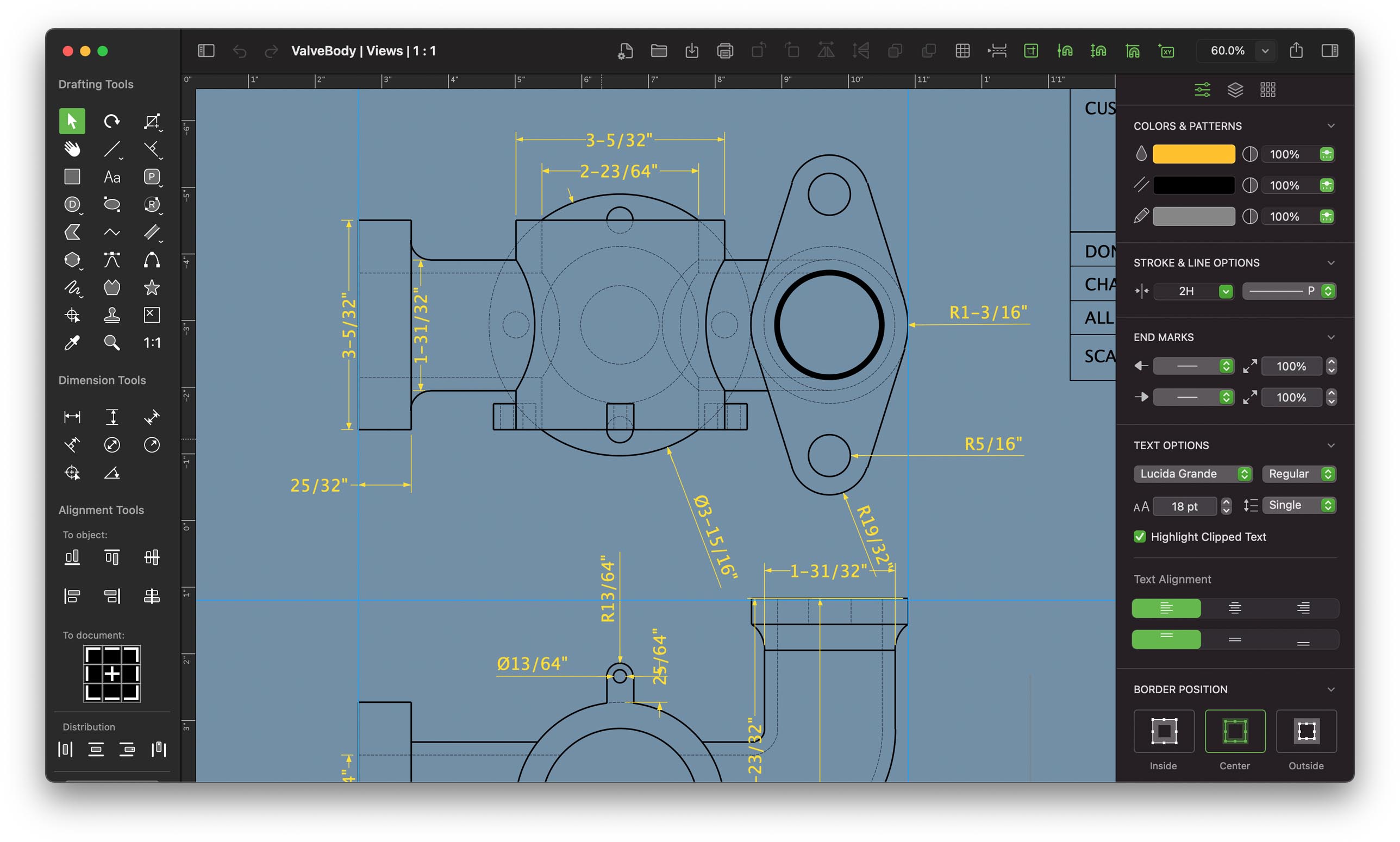 MacDraft Orthographic