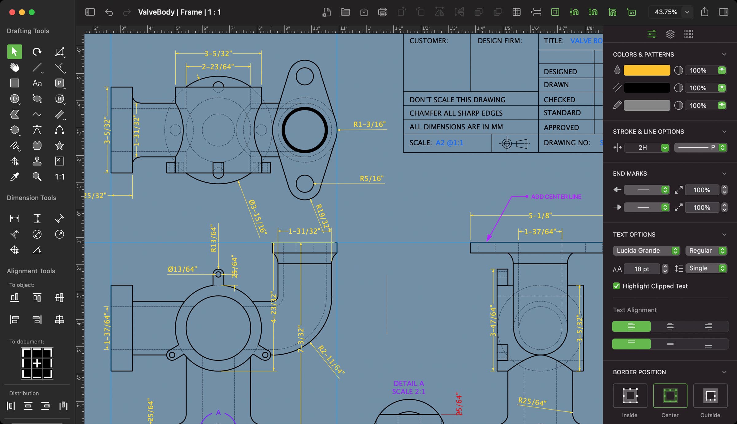 MacDraft Screen