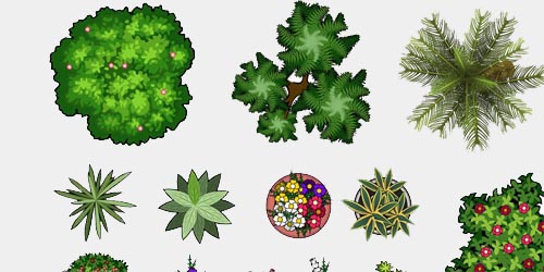 MacDraft Pro Garden Symbols