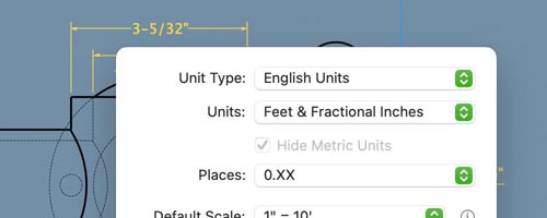 MacDraft Scales