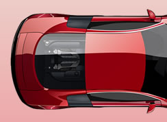 Audi R8 Vector Illustration