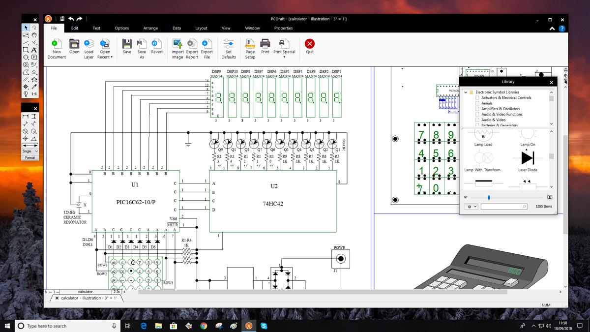 PC Draft Screen