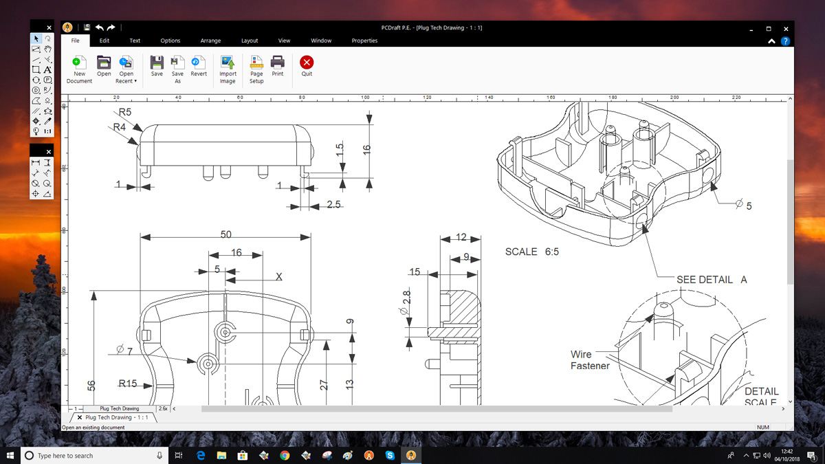 PC Draft Screen