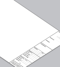 Blank Architectural Frame CAD Template