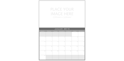 Blank-Custom-Image-Calender-Template-2