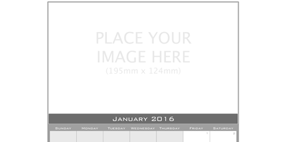 Blank-Custom-Image-Calender-Template-3