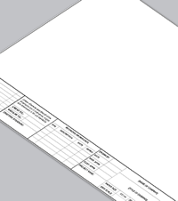 Blank Floorplan Frame CAD Template