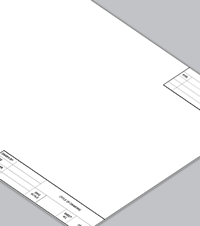 Blank Standard Frame CAD Template