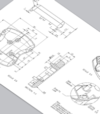 Plug Casing CAD Template