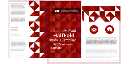 Red-Pattern-Half-Fold-Brochure-Template-Back