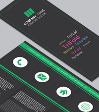 Green Elegant TriFold Brochure Template
