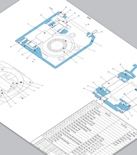 Worm Gear CAD Template