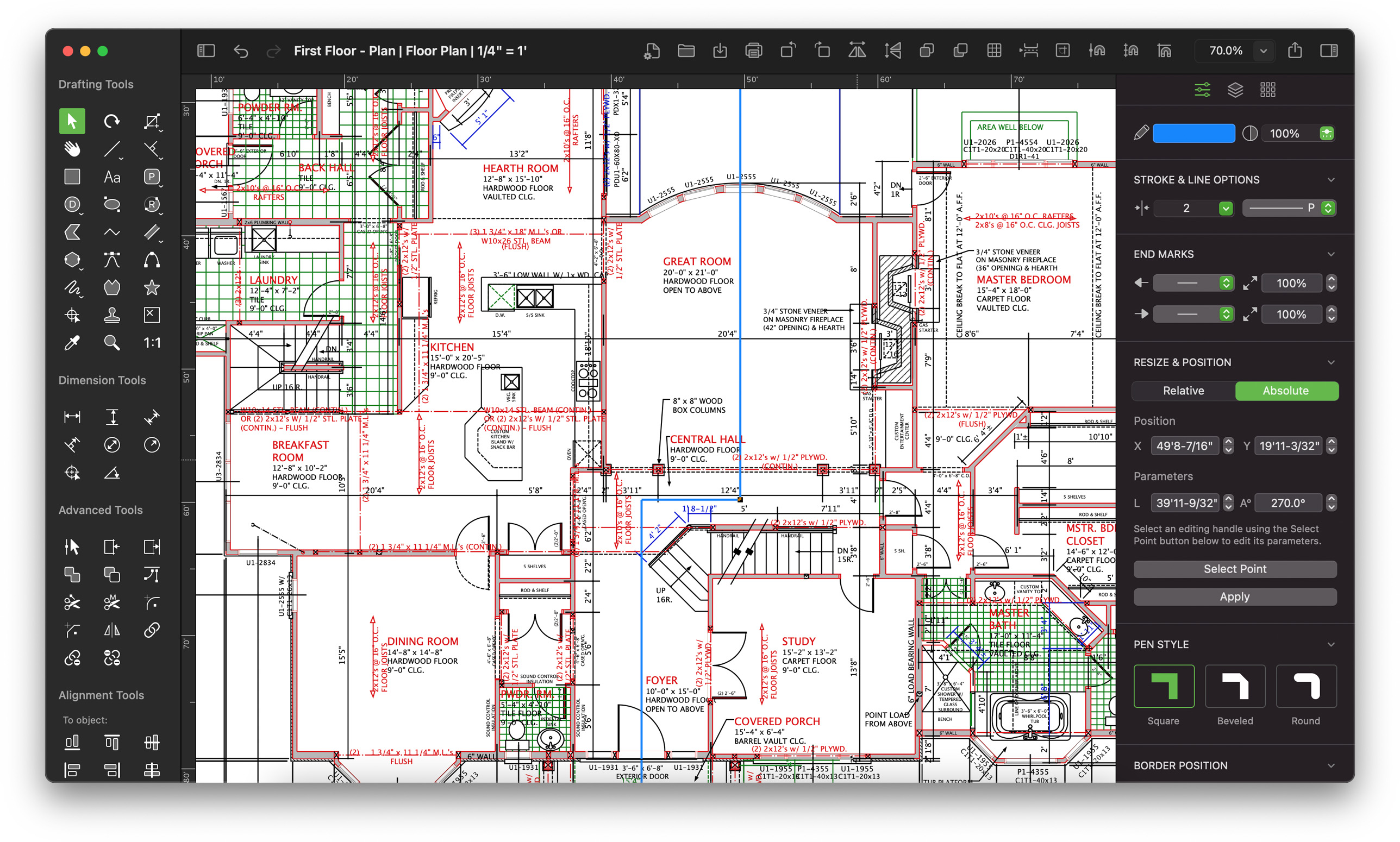 MacDraft Complex Plan